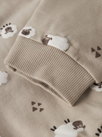 NAME IT Sweat Bukser Vimmer Island Fossil Sheep